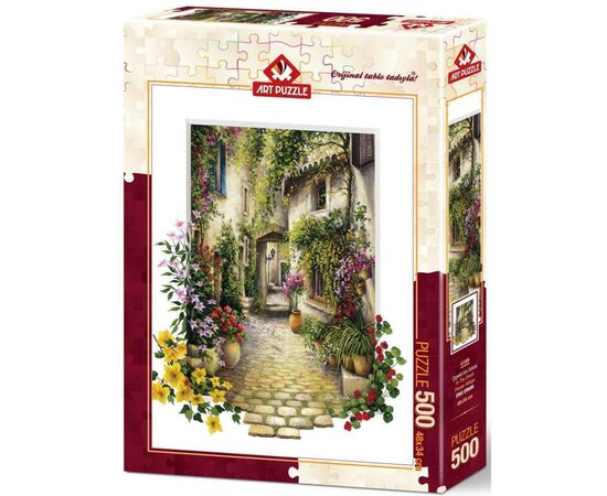 Пазл ART PUZZLE В маленькой цветочной деревне, 500 элементов (4189)