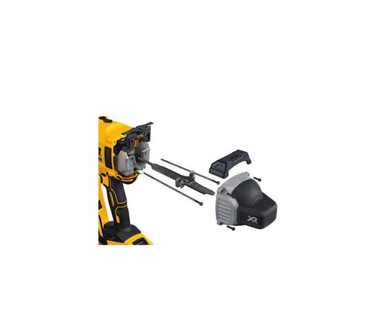 Гвоздезабиватель DeWALT по бетону 18В, диаметр/длина гвоздя 3.7/57 мм (без АКБ и ЗУ) (DCN890N), изображение 5 Гвоздезабиватель DeWALT по бетону 18В, диаметр/длина гвоздя 3.7/57 мм (без АКБ и ЗУ) (DCN890N), изображение 5