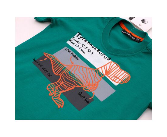 Футболка детская Blueland с динозавром (3023-104B-green), изображение 3 Футболка детская Blueland с динозавром (3023-104B-green), изображение 3