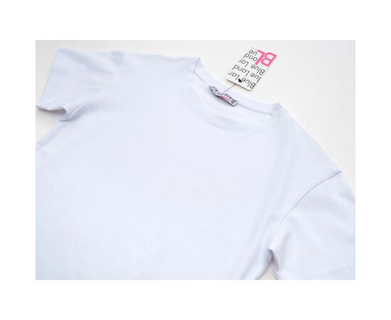 Футболка детская Blueland базовая (3700-152G-white), зображення 3 Футболка детская Blueland базовая (3700-152G-white), зображення 3