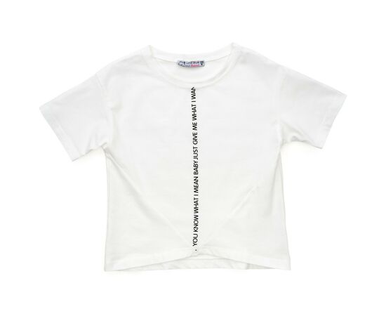 Футболка детская Blueland базовая (3725-128G-cream)