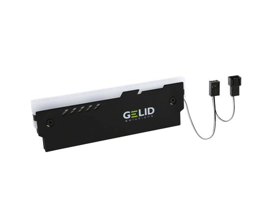 Охолодження для пам'яті Gelid Solutions Lumen RGB RAM Memory Cooling Black (GZ-RGB-01), зображення 4 Охолодження для пам'яті Gelid Solutions Lumen RGB RAM Memory Cooling Black (GZ-RGB-01), зображення 4
