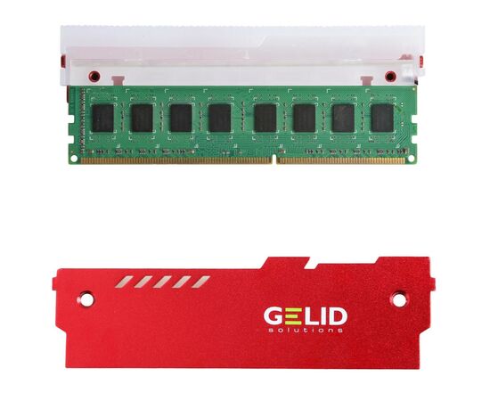Охлаждение для памяти Gelid Solutions Lumen RGB RAM Memory Cooling Red (GZ-RGB-02), зображення 3 Охлаждение для памяти Gelid Solutions Lumen RGB RAM Memory Cooling Red (GZ-RGB-02), зображення 3