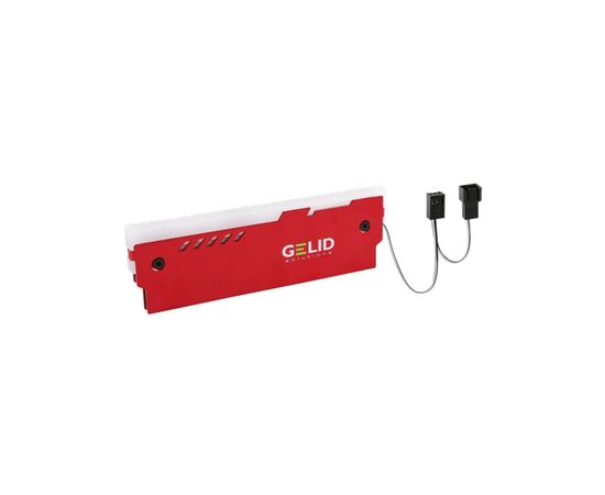 Охлаждение для памяти Gelid Solutions Lumen RGB RAM Memory Cooling Red (GZ-RGB-02), зображення 4 Охлаждение для памяти Gelid Solutions Lumen RGB RAM Memory Cooling Red (GZ-RGB-02), зображення 4