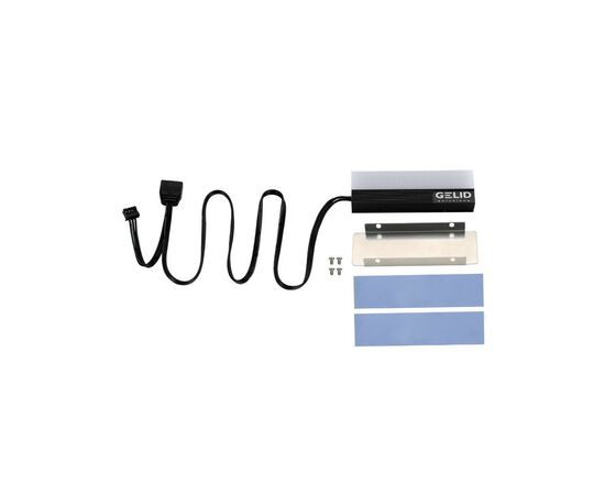 Радиатор охлаждения Gelid Solutions GLINT ARGB M.2 2280 SSD (M2-RGB-01), зображення 5 Радиатор охлаждения Gelid Solutions GLINT ARGB M.2 2280 SSD (M2-RGB-01), зображення 5