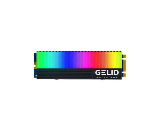 Радиатор охлаждения Gelid Solutions GLINT ARGB M.2 2280 SSD (M2-RGB-01)