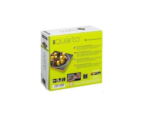 Настольная игра Gigamic Кварто Мини (Quarto Mini) (161019LK1m), изображение 4 Настольная игра Gigamic Кварто Мини (Quarto Mini) (161019LK1m), изображение 4