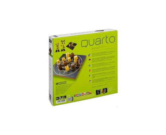 Настольная игра Gigamic Кварто! (Quarto!) (161019LK1), изображение 4 Настольная игра Gigamic Кварто! (Quarto!) (161019LK1), изображение 4