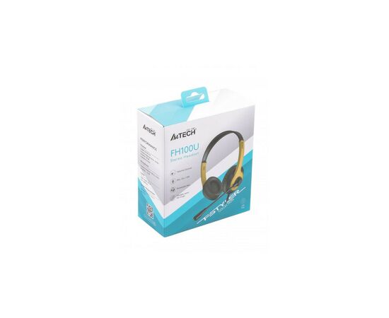 Навушники A4Tech FH100U Bumblebee, зображення 6 Навушники A4Tech FH100U Bumblebee, зображення 6