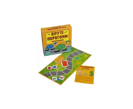Настольная игра Arial Крутые гонки черепашек (91081), изображение 2 Настольная игра Arial Крутые гонки черепашек (91081), изображение 2