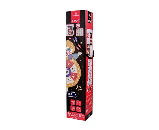 Ігровий набір A-Toys Дартс магнітний тканинний двохсторонній з 6 дротиками в коробці (372), зображення 2