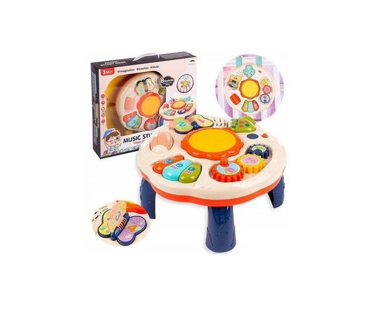 Ігровий розвиваючий центр A-Toys 2 в 1 столик на ніжках+ навісний центр (BM1002)