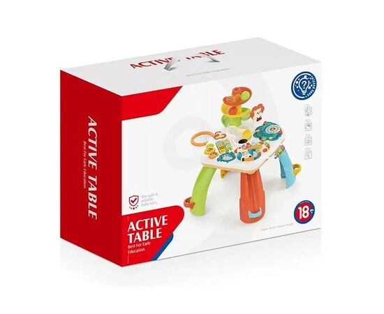 Игровой развивающий центр A-Toys столик многофункциональный (HE0518), изображение 3 Игровой развивающий центр A-Toys столик многофункциональный (HE0518), изображение 3