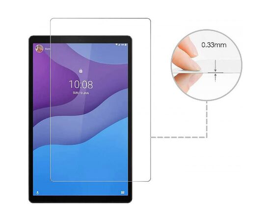Скло захисне BeCover Lenovo Tab M9 TB-310 9" (708916), зображення 2 Скло захисне BeCover Lenovo Tab M9 TB-310 9" (708916), зображення 2