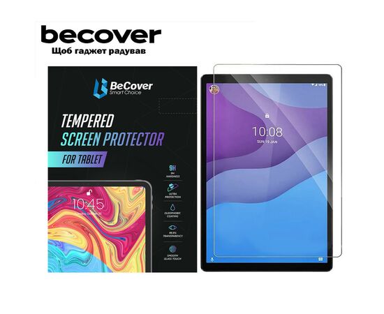 Скло захисне BeCover Lenovo Tab M9 TB-310 9" (708916), зображення 4 Скло захисне BeCover Lenovo Tab M9 TB-310 9" (708916), зображення 4