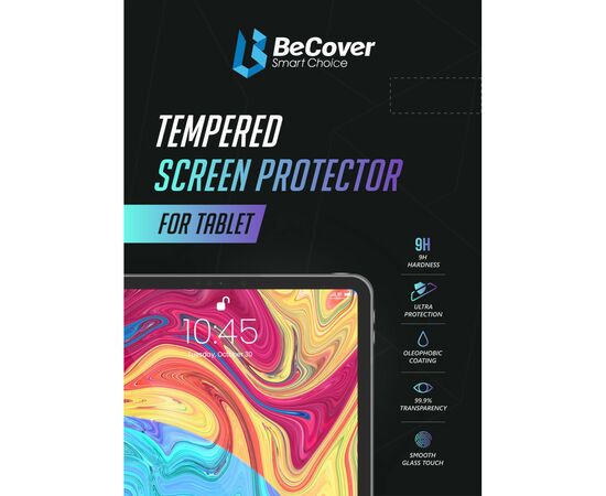 Стекло защитное BeCover OnePlus Pad 11.61" (708915), изображение 2 Стекло защитное BeCover OnePlus Pad 11.61" (708915), изображение 2