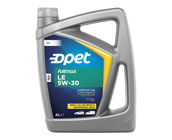 Моторное масло OPET FULLMAX LE 5w30 4л (601215063)