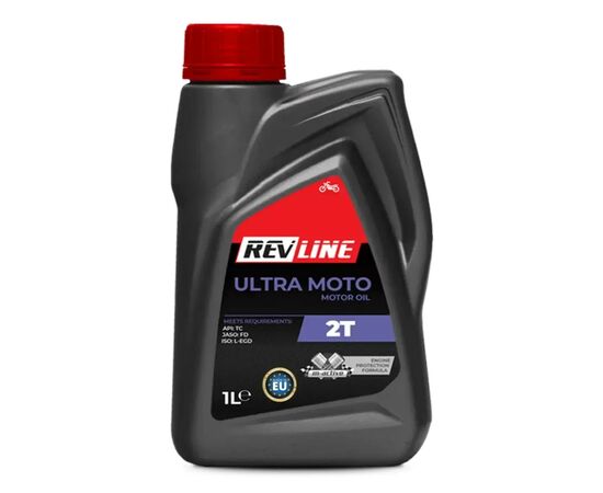Моторное масло REVLINE ULTRA MOTO 2T 1л (R2T1)