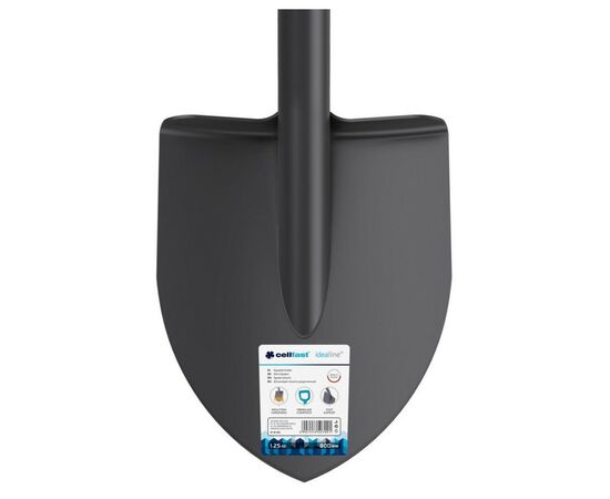 Лопата Cellfast штикова укорочена IDEAL LINE, 80 см, 1.25кг (40-205), изображение 2 Лопата Cellfast штикова укорочена IDEAL LINE, 80 см, 1.25кг (40-205), изображение 2