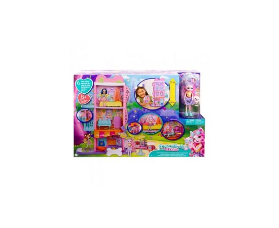 Игровой набор Enchantimals Таунхауз з кафе (HHC18), изображение 3 Игровой набор Enchantimals Таунхауз з кафе (HHC18), изображение 3