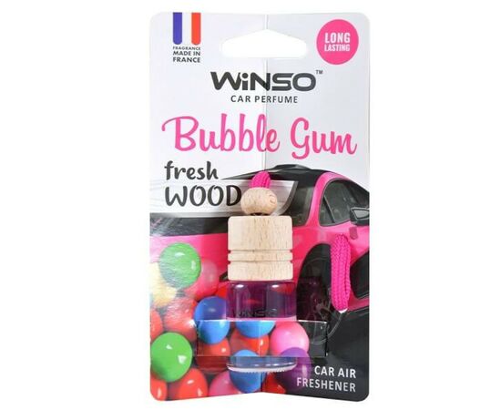 Ароматизатор для автомобиля WINSO Fresh Wood Bubble Gum 4,5мл (530330)