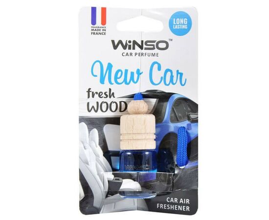 Ароматизатор для автомобиля WINSO Fresh Wood New Car 4,5мл (530400)