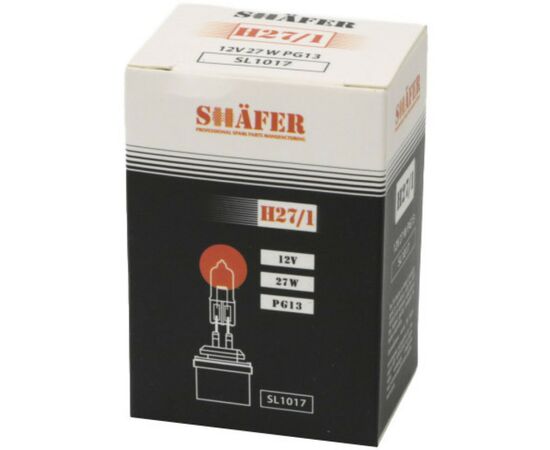 Автолампа SHAFER H27/112V/27wPG13 (SL1017), изображение 2 Автолампа SHAFER H27/112V/27wPG13 (SL1017), изображение 2