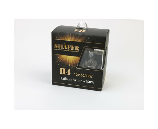 Автолампа SHAFER H412V60/55WPlatinumWhite+150 (SL3004P), изображение 2 Автолампа SHAFER H412V60/55WPlatinumWhite+150 (SL3004P), изображение 2