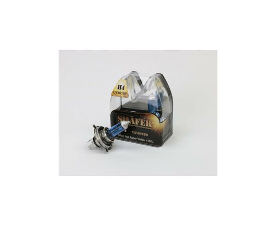 Автолампа SHAFER H412V60/55WSilvertopSuperVision+50 (SL3004S)