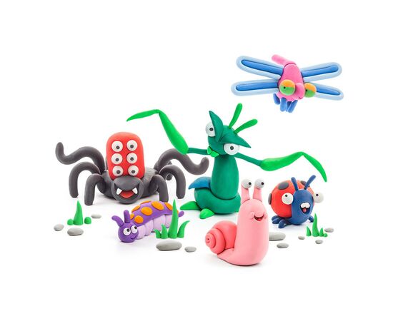 Набір для творчості Lipaka Ліпака – Комахи: Павук, богомол, гусениця (60029-UA01), зображення 3 Набір для творчості Lipaka Ліпака – Комахи: Павук, богомол, гусениця (60029-UA01), зображення 3