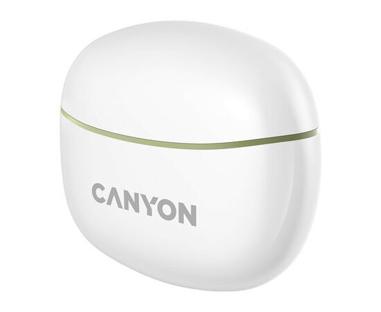 Наушники Canyon TWS-5 Green (CNS-TWS5GR), изображение 4 Наушники Canyon TWS-5 Green (CNS-TWS5GR), изображение 4