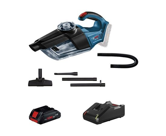Пылесос строительный Bosch Professional, 1х4.0Ah ProCore18V (0.615.990.M3K), изображение 2 Пылесос строительный Bosch Professional, 1х4.0Ah ProCore18V (0.615.990.M3K), изображение 2