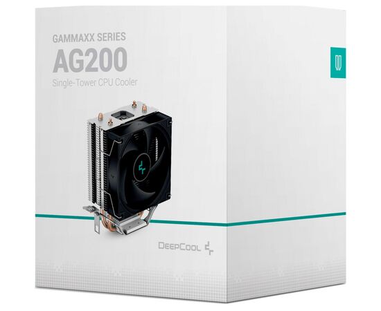 Кулер до процесора Deepcool AG200 (R-AG200-BKNNMN-G), зображення 10 Кулер до процесора Deepcool AG200 (R-AG200-BKNNMN-G), зображення 10