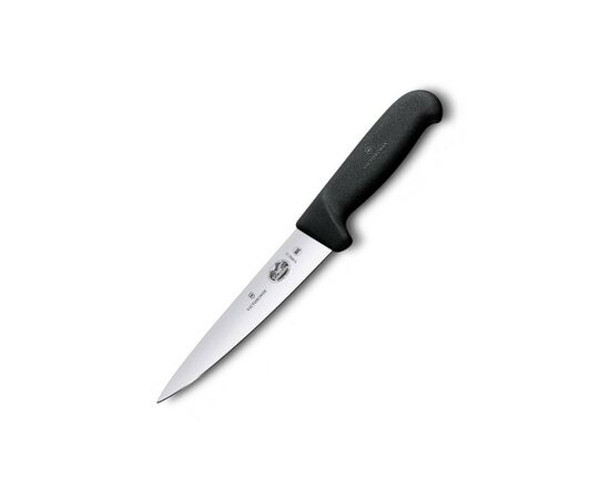 Кухонный нож Victorinox Fibrox Sticking 12см Black (5.5603.12), изображение 2 Кухонный нож Victorinox Fibrox Sticking 12см Black (5.5603.12), изображение 2