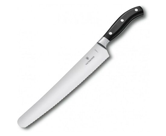 Кухонный нож Victorinox Grand Maitre Bread 26см Black (7.7433.26G), изображение 2 Кухонный нож Victorinox Grand Maitre Bread 26см Black (7.7433.26G), изображение 2