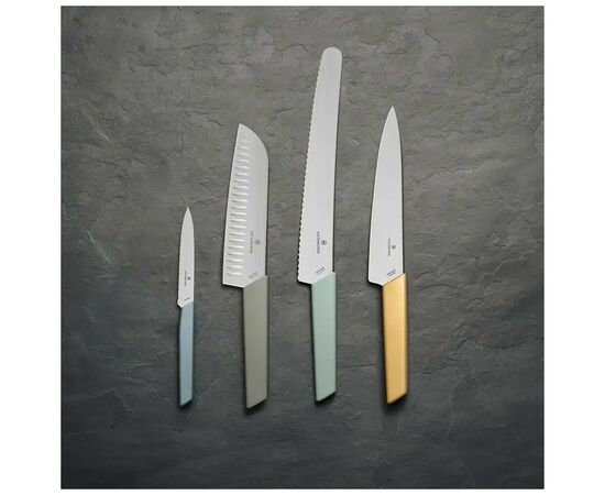 Кухонный нож Victorinox Swiss Modern Carving 19см Yellow (6.9016.198B), изображение 2 Кухонный нож Victorinox Swiss Modern Carving 19см Yellow (6.9016.198B), изображение 2