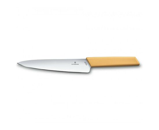 Кухонный нож Victorinox Swiss Modern Carving 19см Yellow (6.9016.198B), изображение 3 Кухонный нож Victorinox Swiss Modern Carving 19см Yellow (6.9016.198B), изображение 3