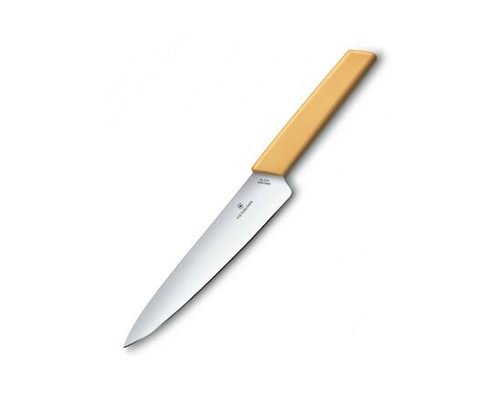 Кухонный нож Victorinox Swiss Modern Carving 19см Yellow (6.9016.198B), изображение 5 Кухонный нож Victorinox Swiss Modern Carving 19см Yellow (6.9016.198B), изображение 5