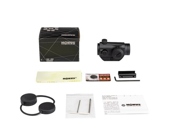 Прицел Konus Sight-PRO Atomic-R 1x20 (7201), изображение 3 Прицел Konus Sight-PRO Atomic-R 1x20 (7201), изображение 3