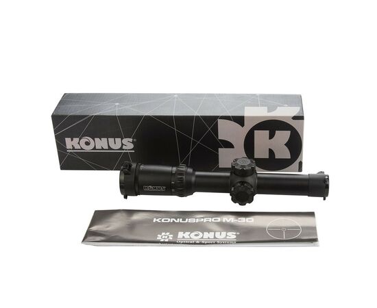 Прицел Konus KonusPRO M-30 1-4x24 Circle Dot IR (7184), изображение 6 Прицел Konus KonusPRO M-30 1-4x24 Circle Dot IR (7184), изображение 6