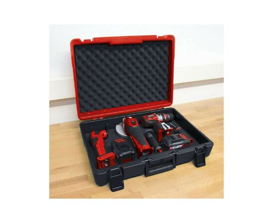 Ящик для инструментов Einhell E-Box M55/40, 30 кг, 40x55x15 см, 3.1 кг (4530049), изображение 2 Ящик для инструментов Einhell E-Box M55/40, 30 кг, 40x55x15 см, 3.1 кг (4530049), изображение 2
