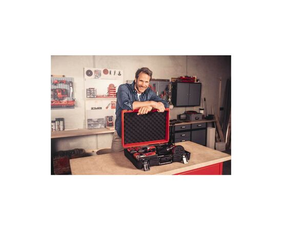 Ящик для инструментов Einhell E-Box M55/40, 30 кг, 40x55x15 см, 3.1 кг (4530049), изображение 3 Ящик для инструментов Einhell E-Box M55/40, 30 кг, 40x55x15 см, 3.1 кг (4530049), изображение 3