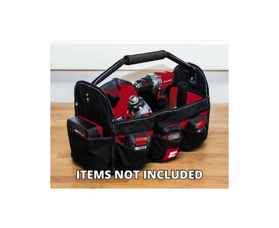 Сумка для инструмента Einhell Bag 45/22, 45х29х7.5 см, 0.88 кг (4530037), изображение 2 Сумка для инструмента Einhell Bag 45/22, 45х29х7.5 см, 0.88 кг (4530037), изображение 2