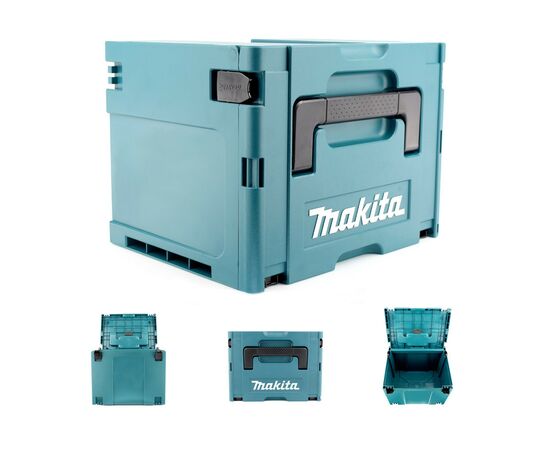 Ящик для инструментов Makita Makpac 4 395x295x315 мм (821552-6), изображение 2 Ящик для инструментов Makita Makpac 4 395x295x315 мм (821552-6), изображение 2