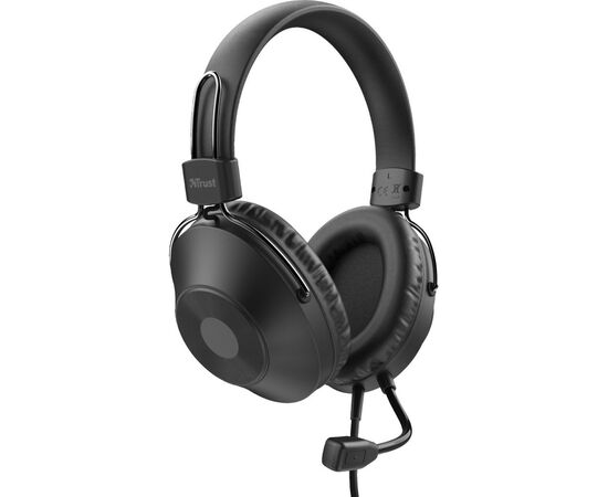 Наушники Trust Zaru USB Black (24187), изображение 2 Наушники Trust Zaru USB Black (24187), изображение 2