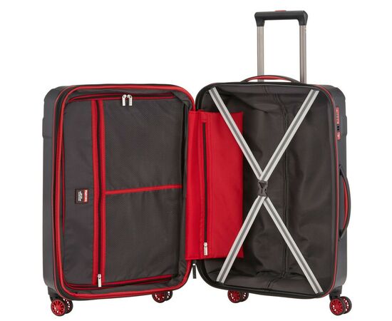Валіза Travelite VECTOR Black M exp (TL072048-01), зображення 7 Валіза Travelite VECTOR Black M exp (TL072048-01), зображення 7