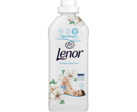 Кондиціонер для білизни Lenor Для чутливої шкіри Свіжість бавовни 700 мл (8006540890318)