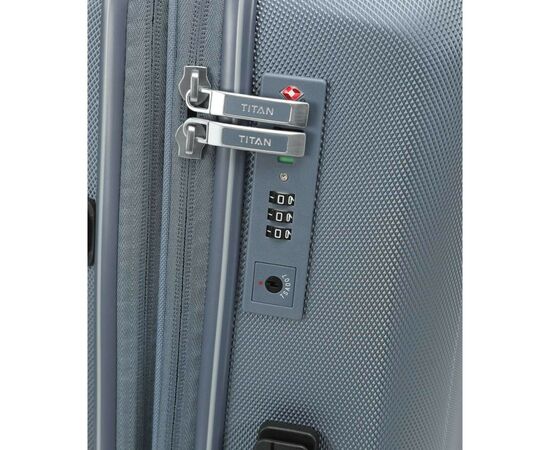 Чемодан Titan Xenon 19 Bluestone S exp USB (Ti849403-25), изображение 8 Чемодан Titan Xenon 19 Bluestone S exp USB (Ti849403-25), изображение 8