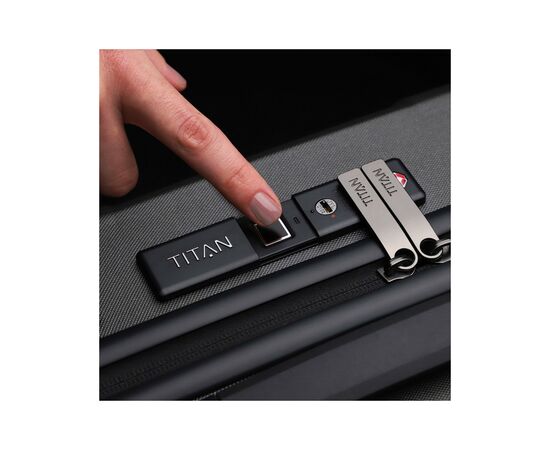 Чемодан Titan X-RAY Pro Atomic Steel S USB (Ti700926-85), изображение 5 Чемодан Titan X-RAY Pro Atomic Steel S USB (Ti700926-85), изображение 5