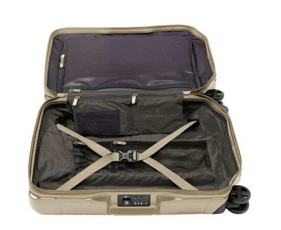 Чемодан Victorinox Travel Lexicon Champagne Gold S USB (Vt606781), изображение 3 Чемодан Victorinox Travel Lexicon Champagne Gold S USB (Vt606781), изображение 3